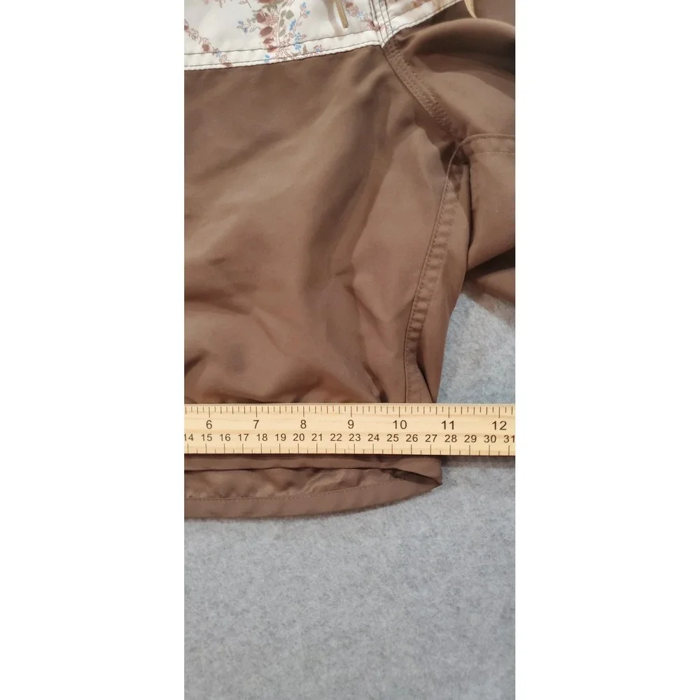 Howler Brothers Brown & Cream Floral Hybrid Shorts